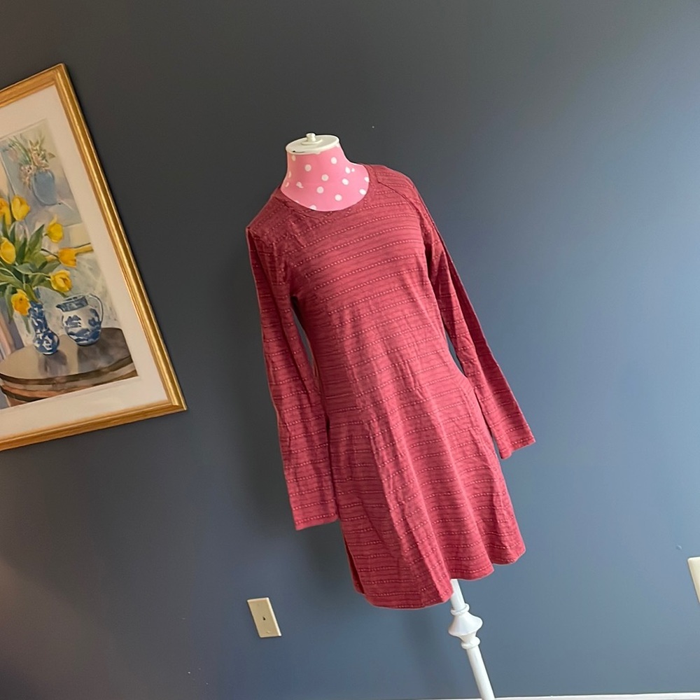 Toad and Co. cotton stretch dress size small.